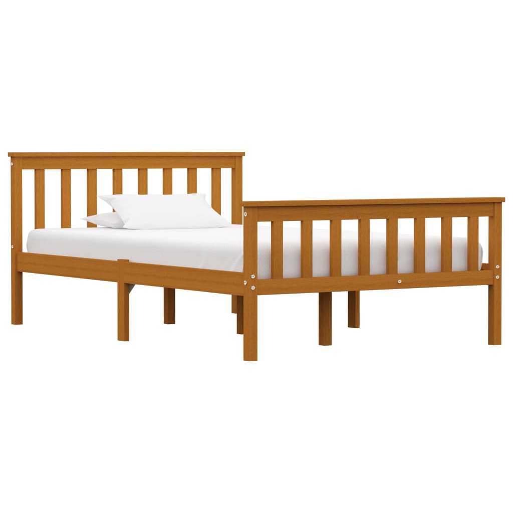 Bedframe massief grenenhout 160x200 cm