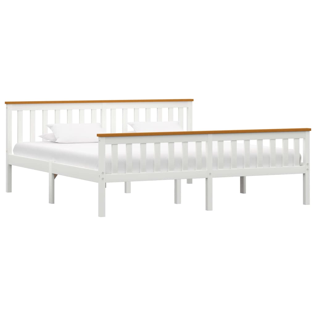 Bedframe massief grenenhout 100x200 cm