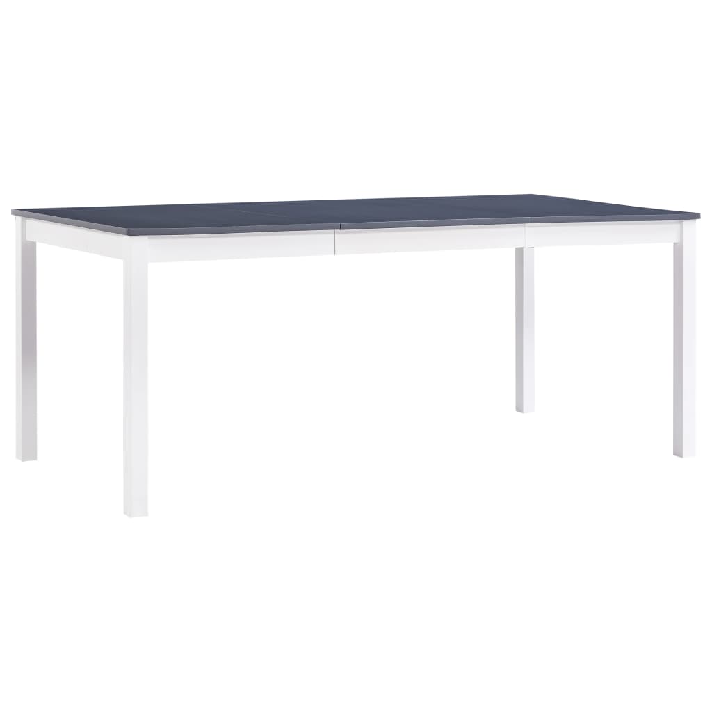 Eettafel 140x70x73 cm grenenhout honingbruin