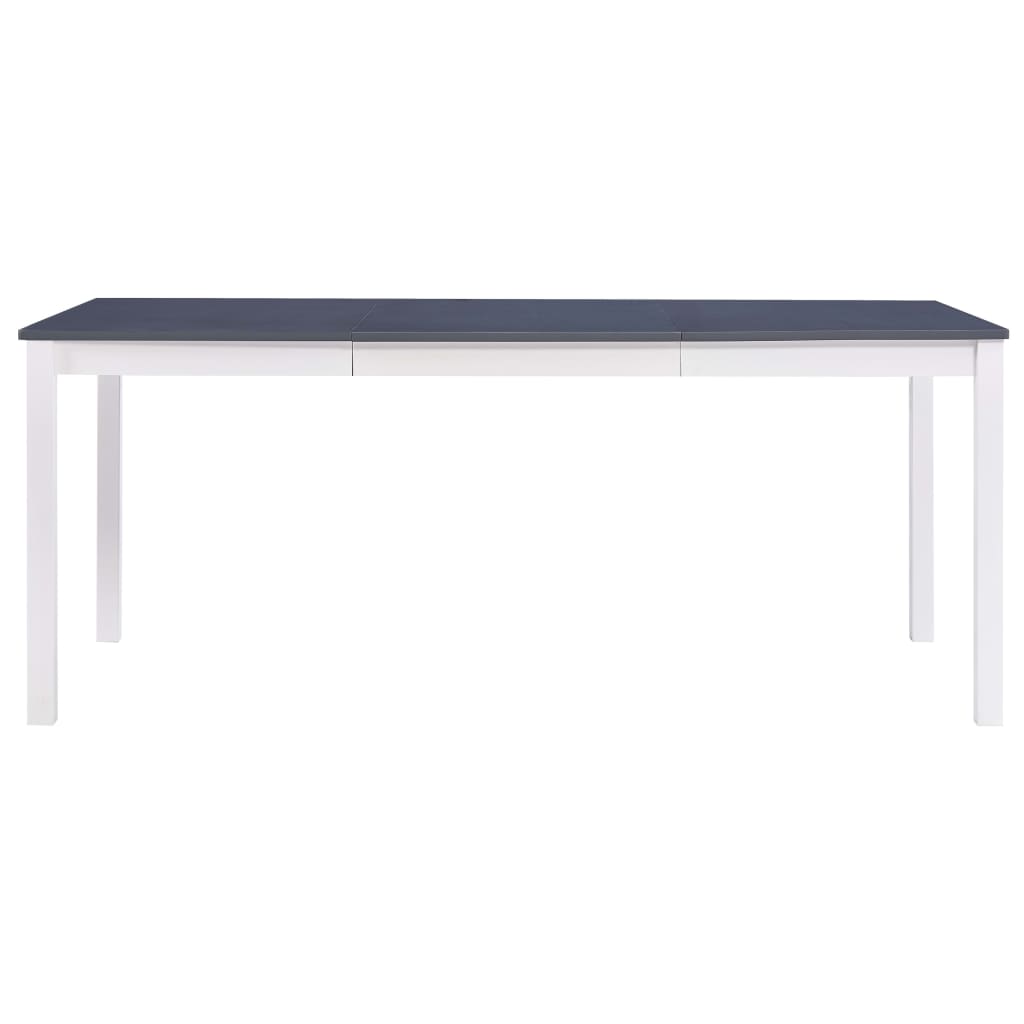 Eettafel 140x70x73 cm grenenhout honingbruin