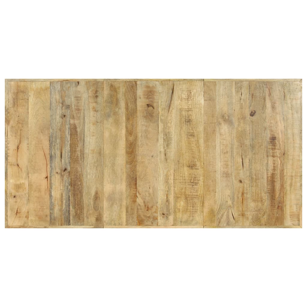 Eettafel 180x90x76 cm massief mangohout