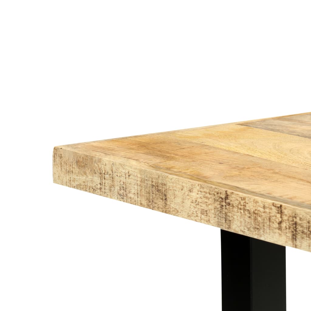 Eettafel 180x90x76 cm massief mangohout