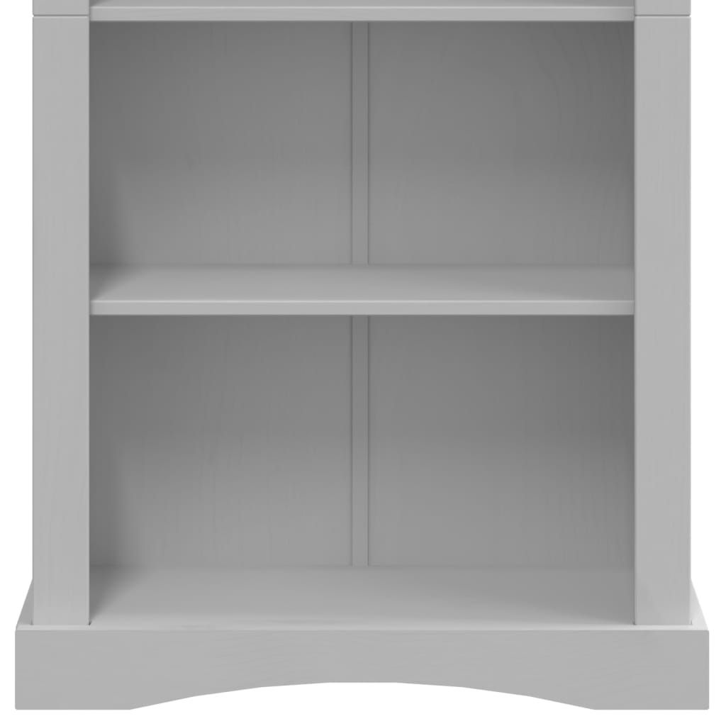 Boekenkast grenenhout met 3 planken Corona-stijl 81x29x100 cm