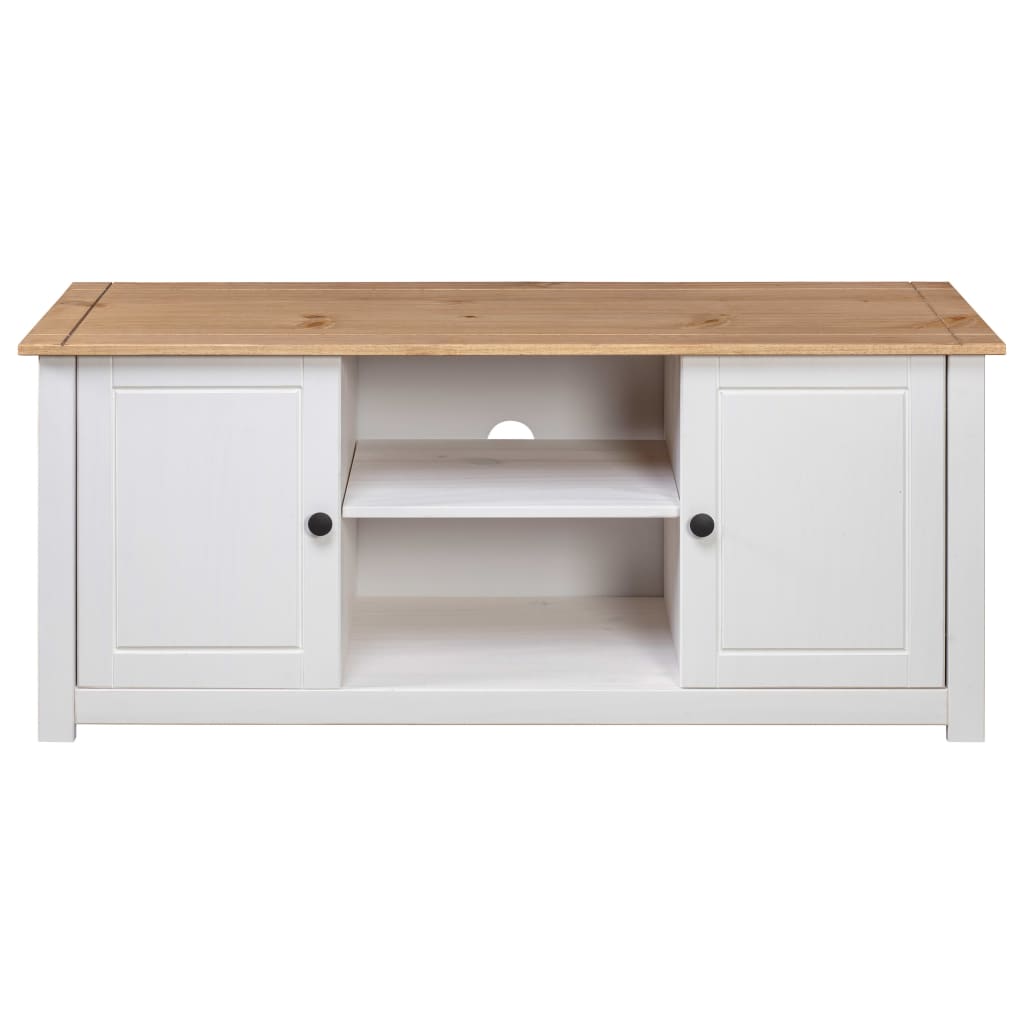 Tv-kast Panama Range 120x40x50 cm massief grenenhout