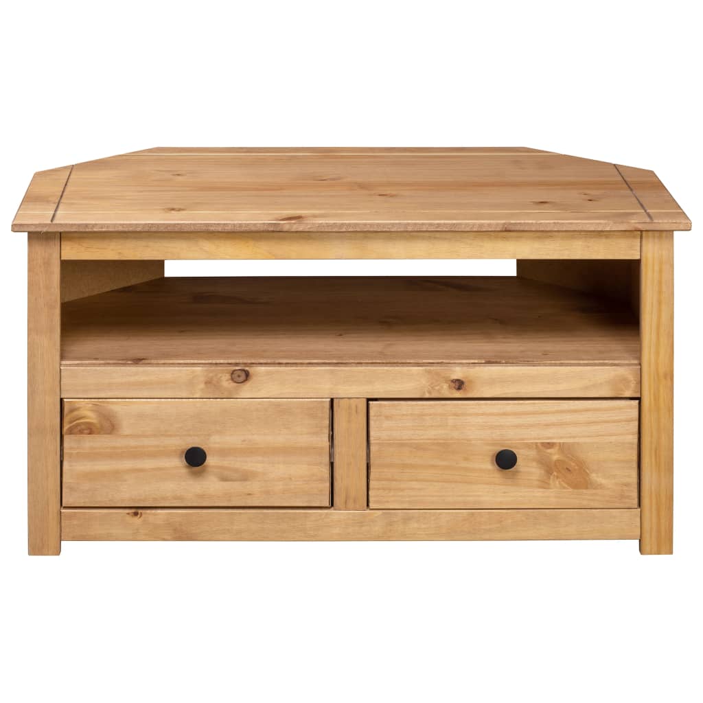 Tv-hoekkast Panama Range 93x49x49 cm massief grenenhout