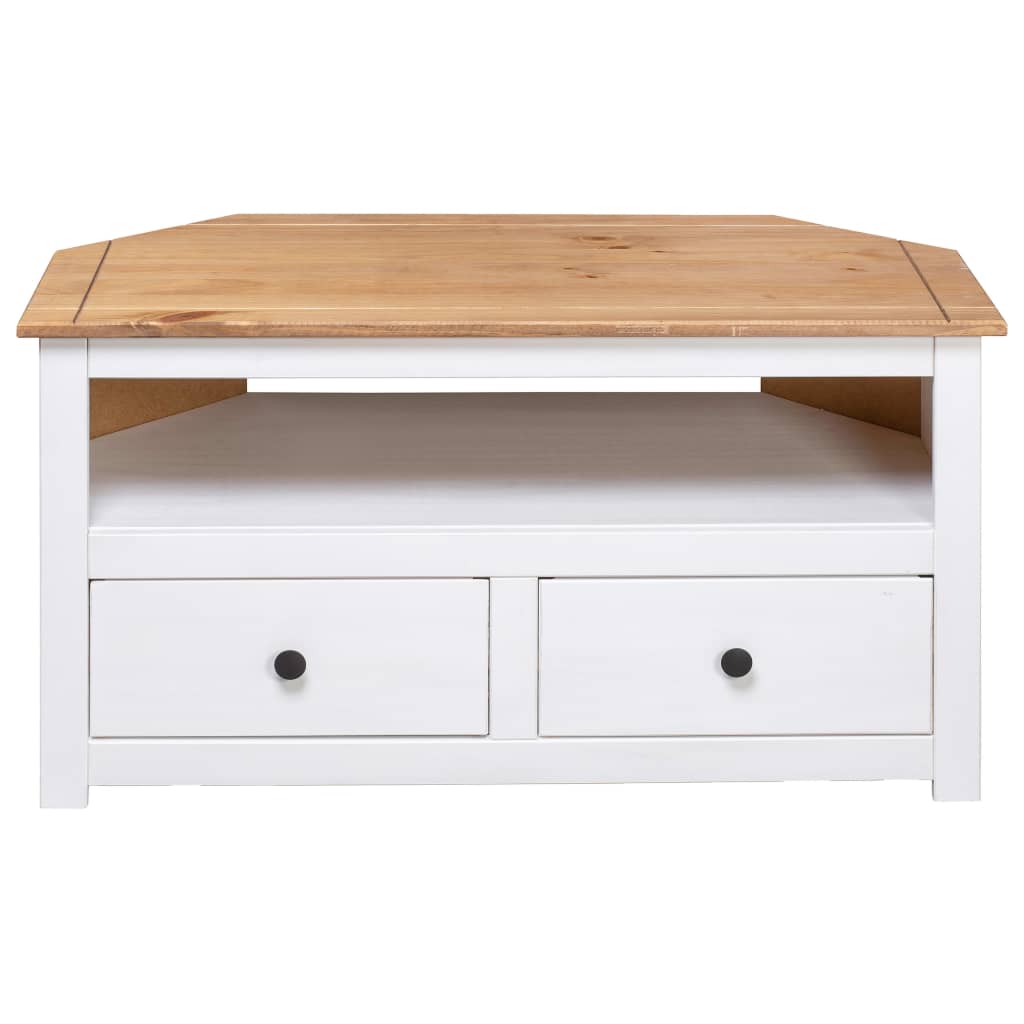 Tv-hoekkast Panama Range 93x49x49 cm massief grenenhout