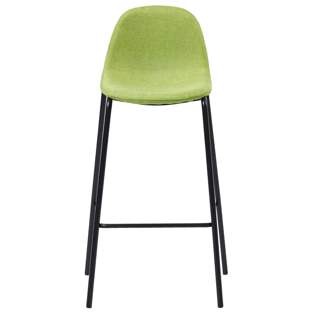 Barstoelen 4 st stof