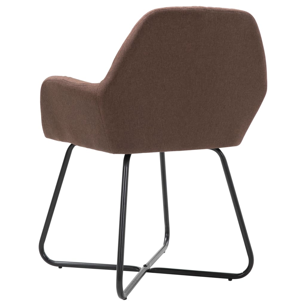 Eetkamerstoelen 4 st stof