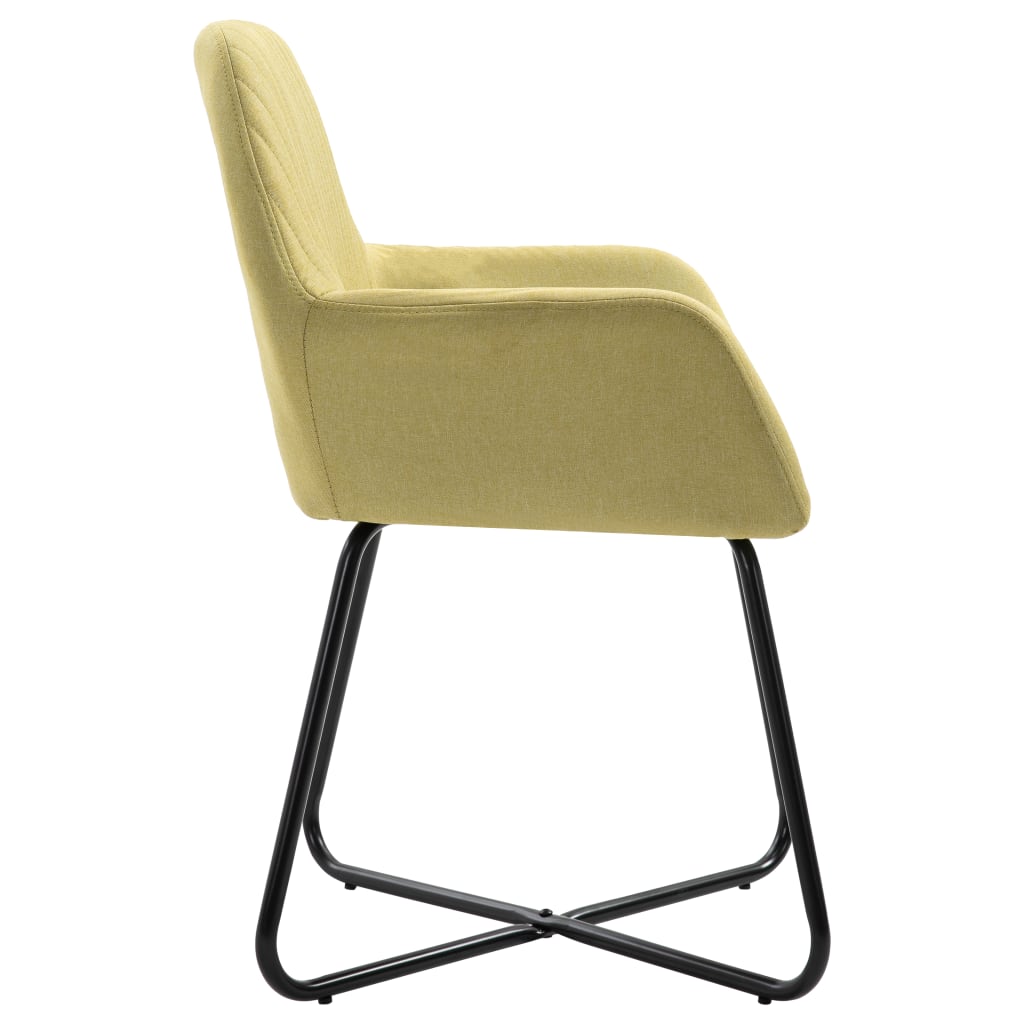 Eetkamerstoelen 4 st stof