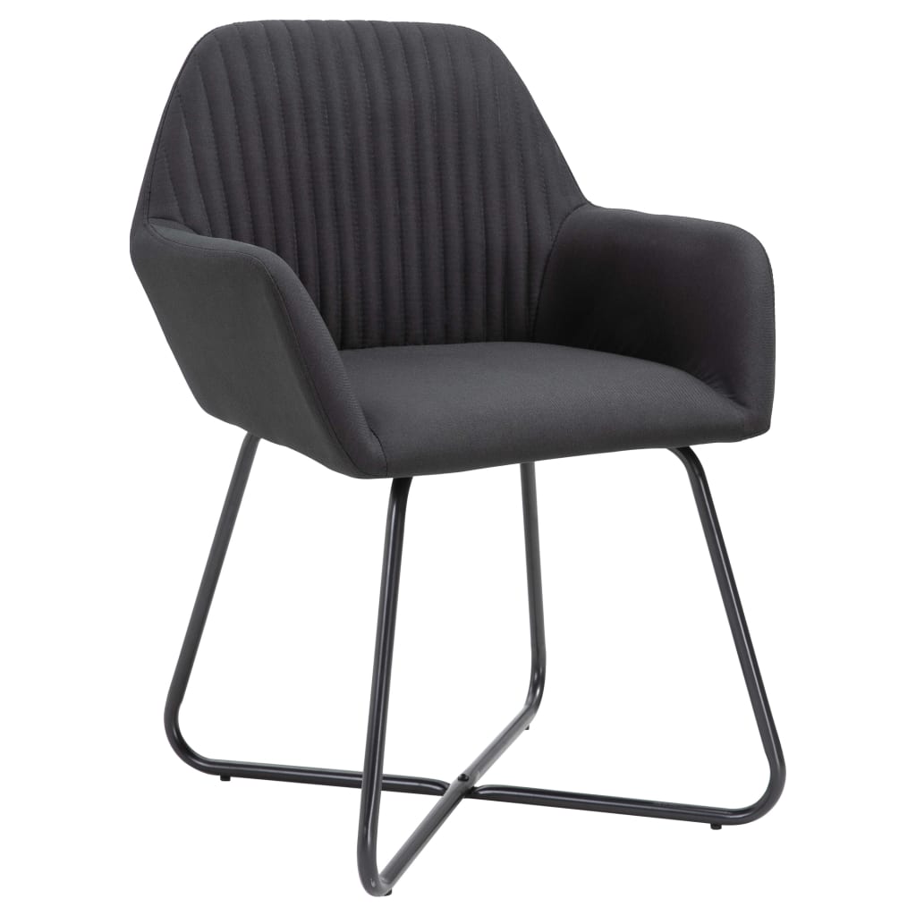 Eetkamerstoelen 4 st stof