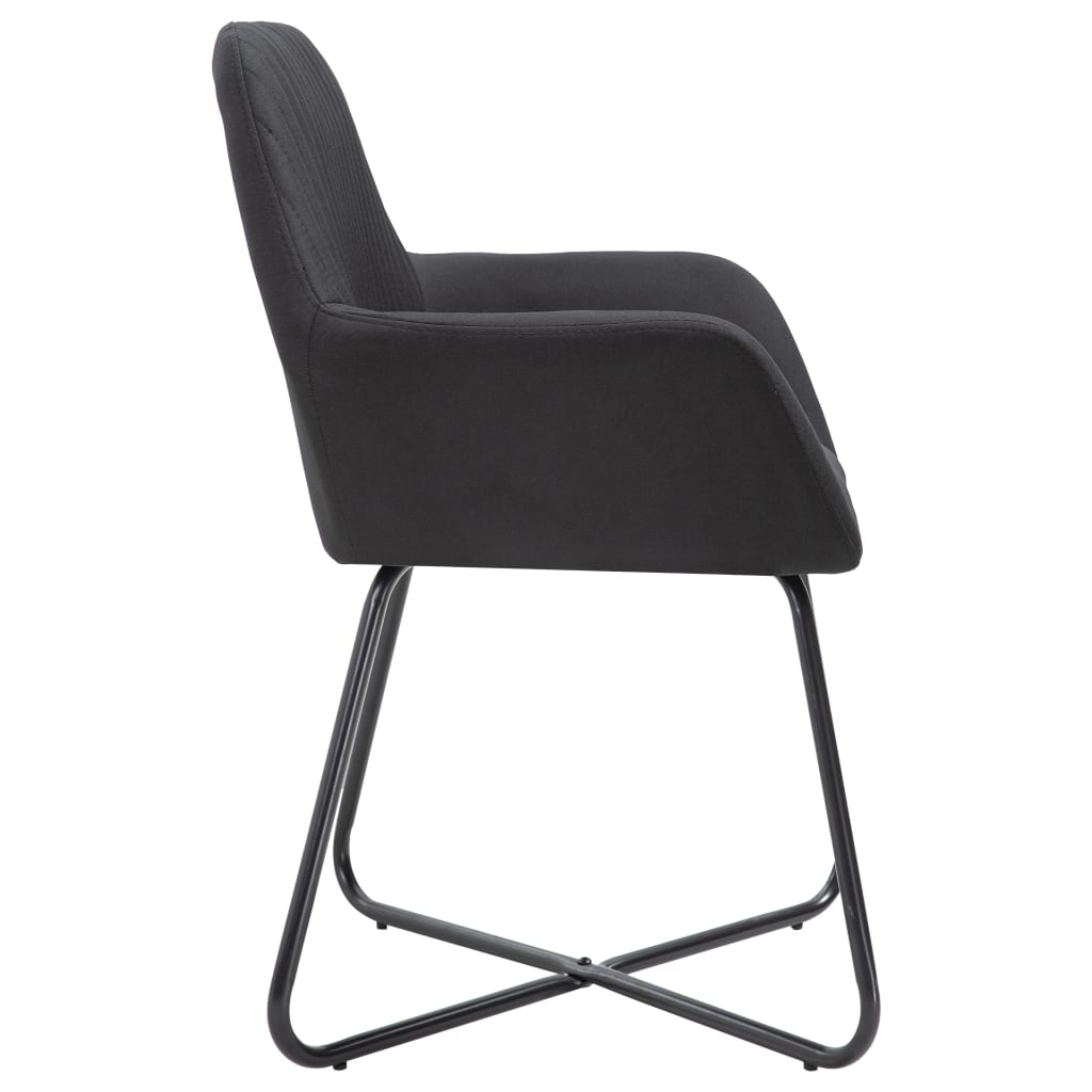 Eetkamerstoelen 2 st stof