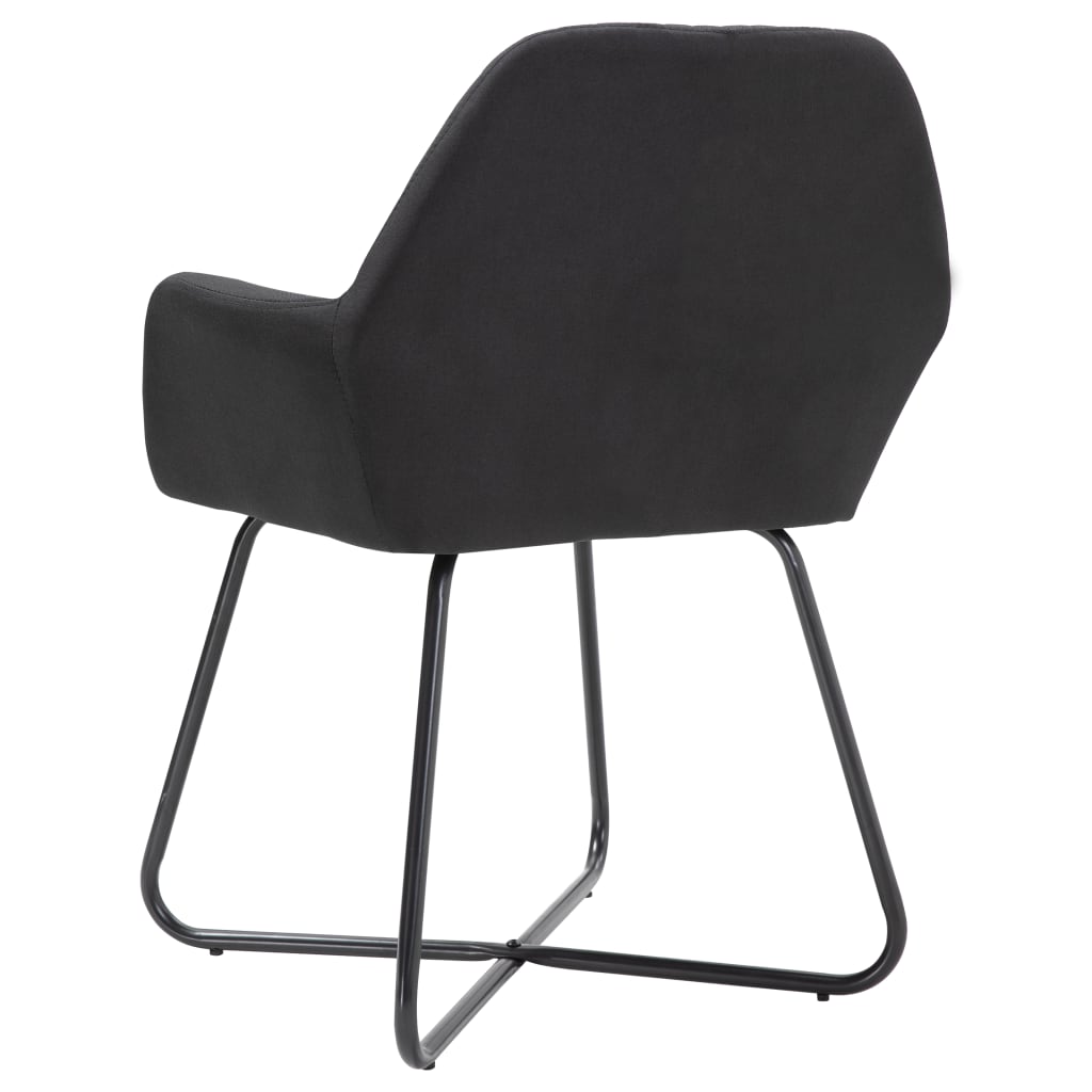 Eetkamerstoelen 4 st stof