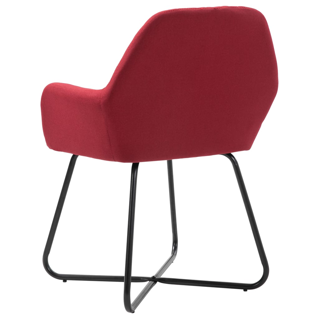 Eetkamerstoelen 4 st stof