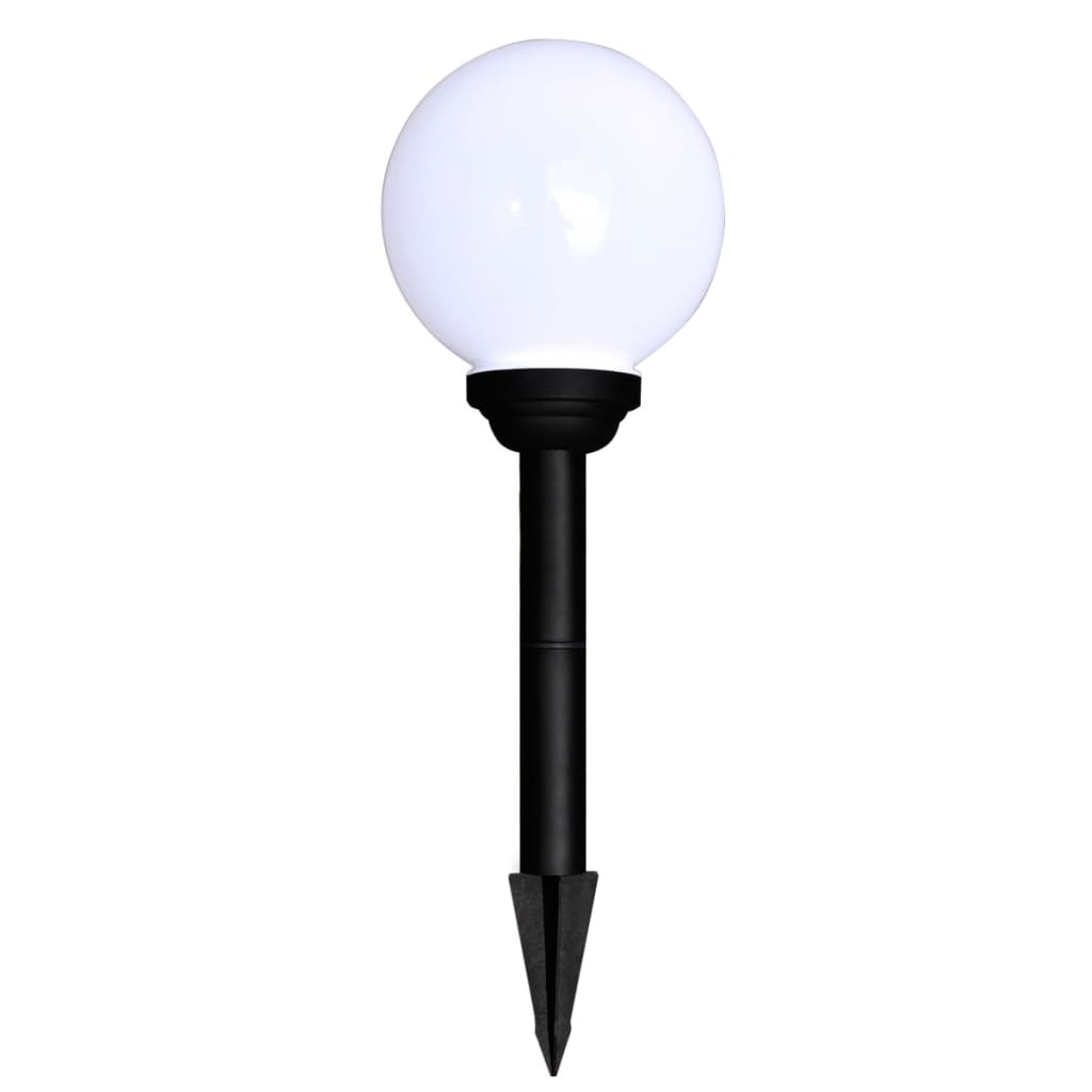 Tuinpadlampen 6 st met grondpin LED 20 cm