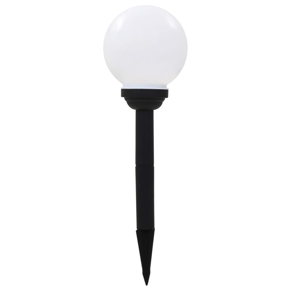 Solarlampen 2 st LED rond 50 cm RGB