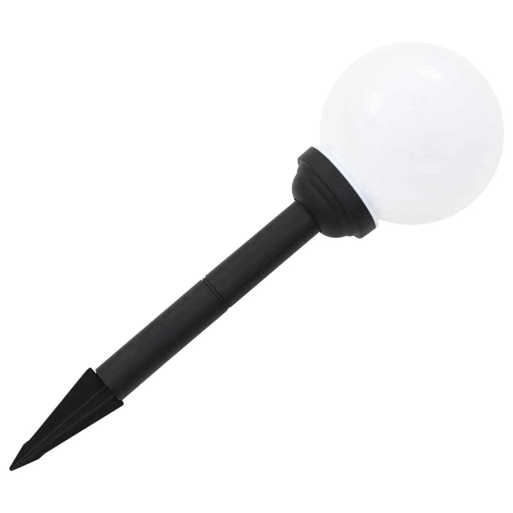 Solarlampen 2 st LED rond 50 cm RGB