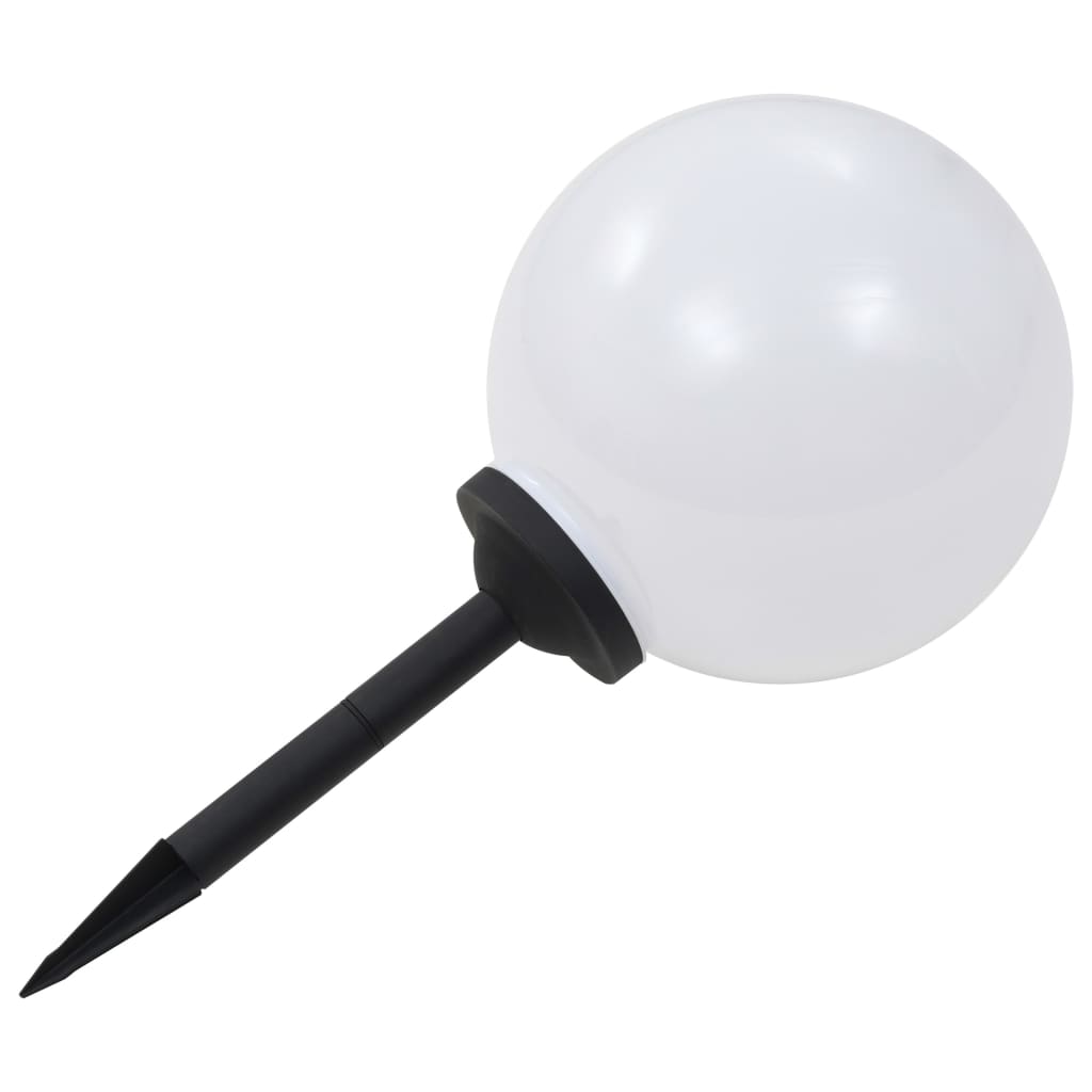 Solarlampen 2 st LED rond 50 cm RGB