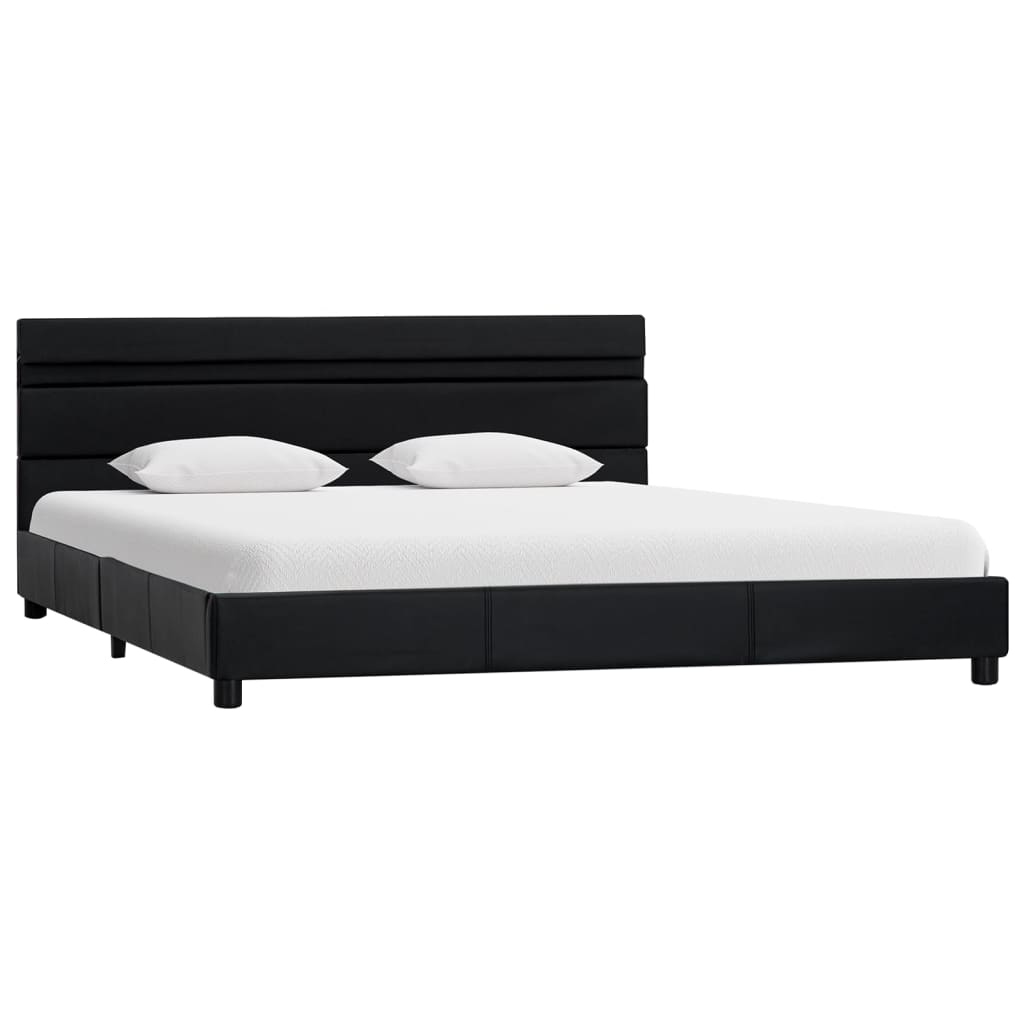 Bedframe met LED stof 140x200 cm