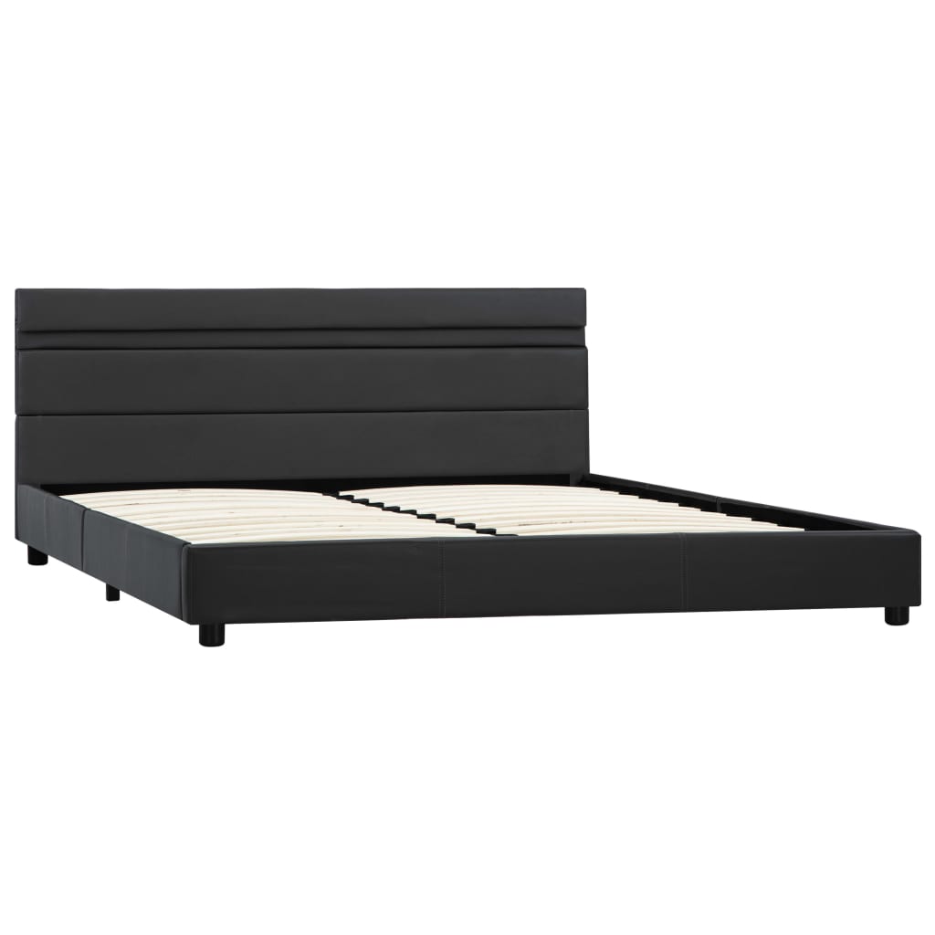 Bedframe met LED stof 140x200 cm