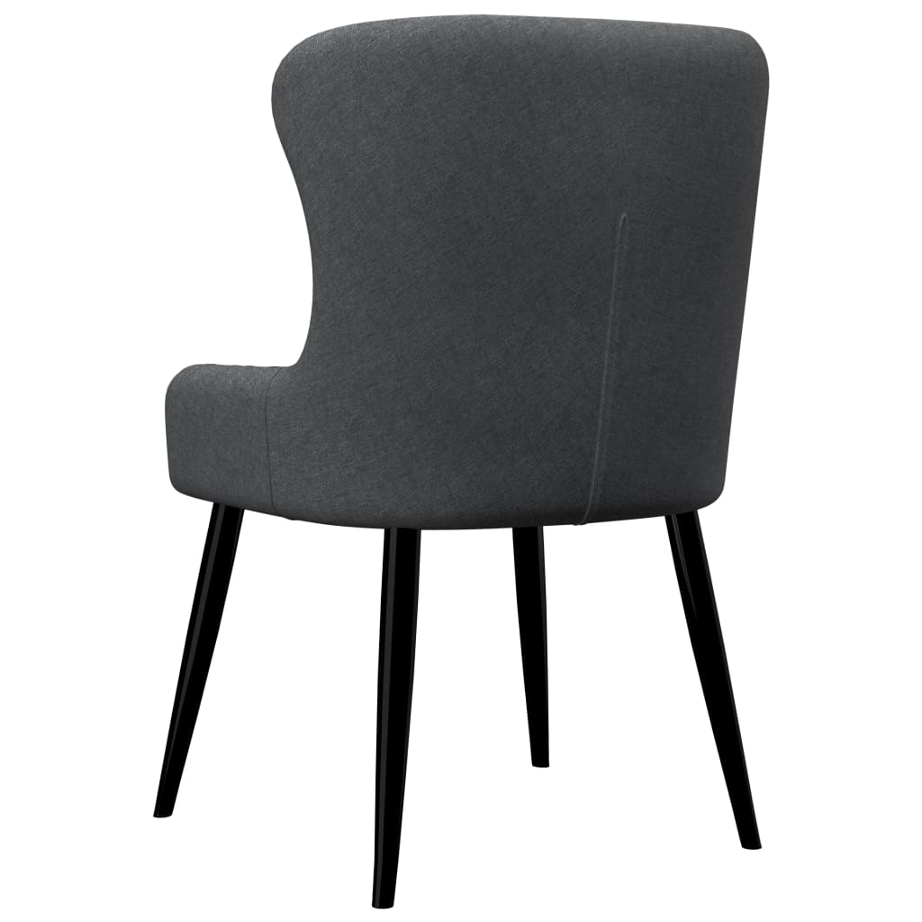 Eetkamerstoelen 6 st stof