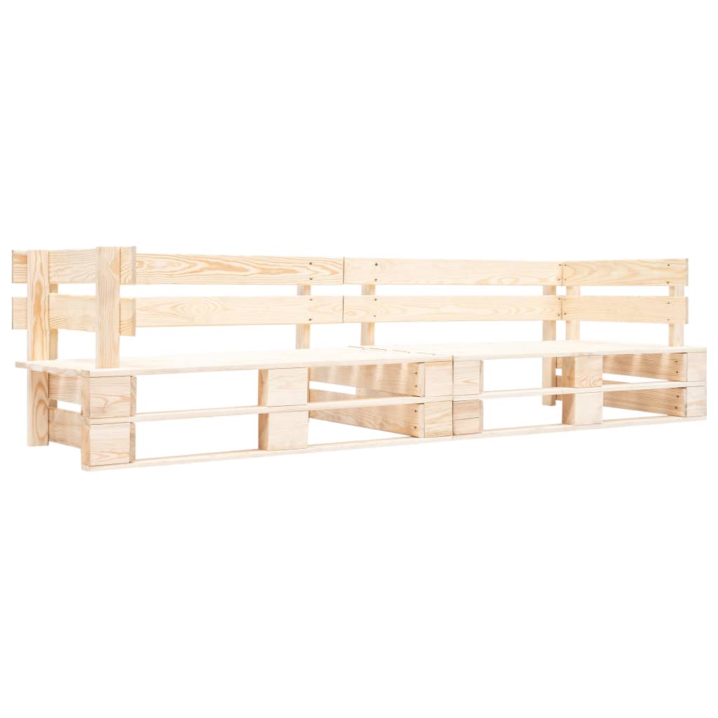 Tuinbank 2-zits pallet hout