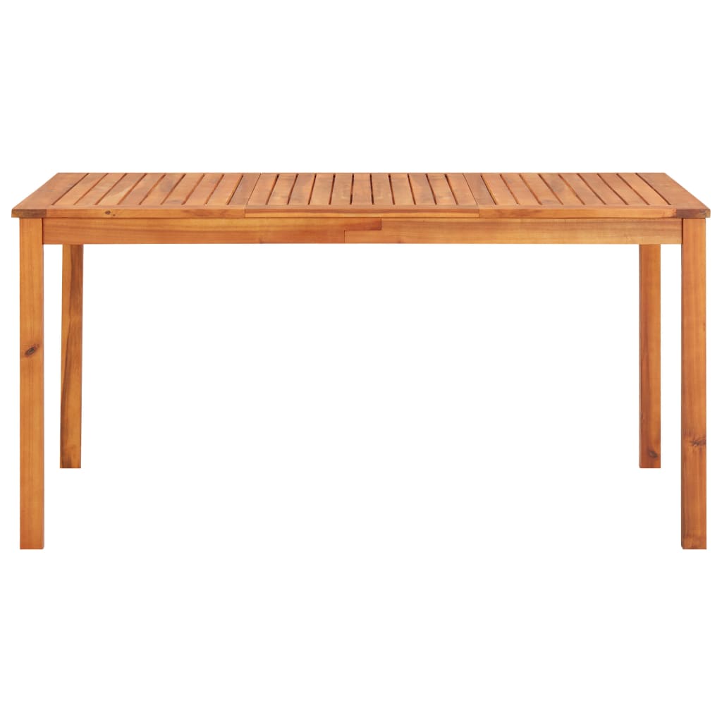 Tuintafel 150x90x74 cm massief acaciahout