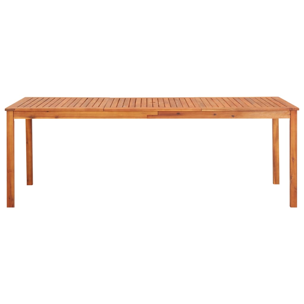 Tuintafel 150x90x74 cm massief acaciahout