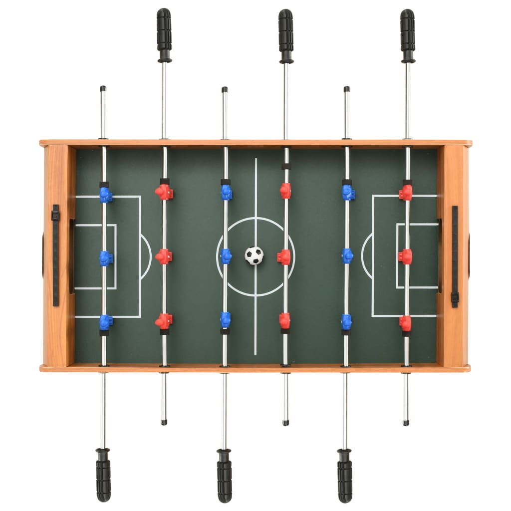 Voetbaltafel mini 69x37x62 cm esdoorn