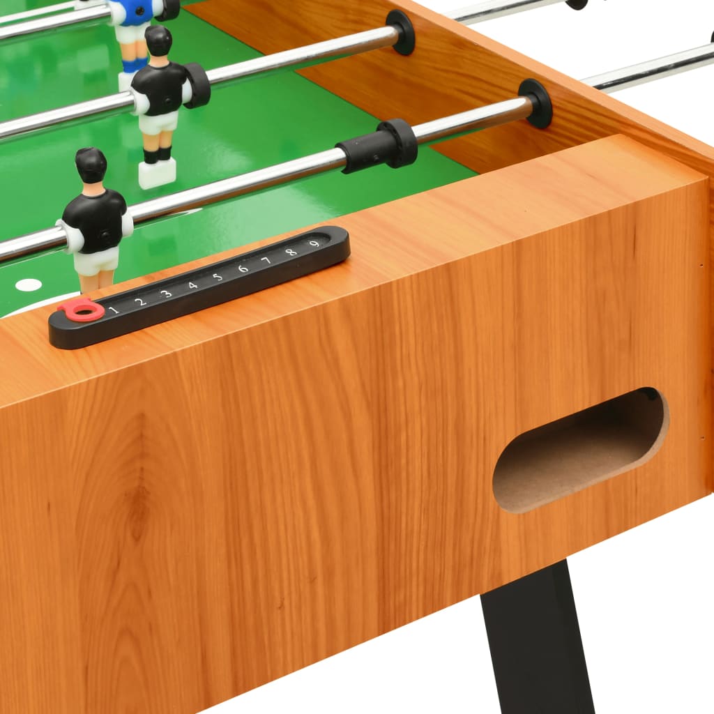 Voetbaltafel inklapbaar 121x61x80 cm