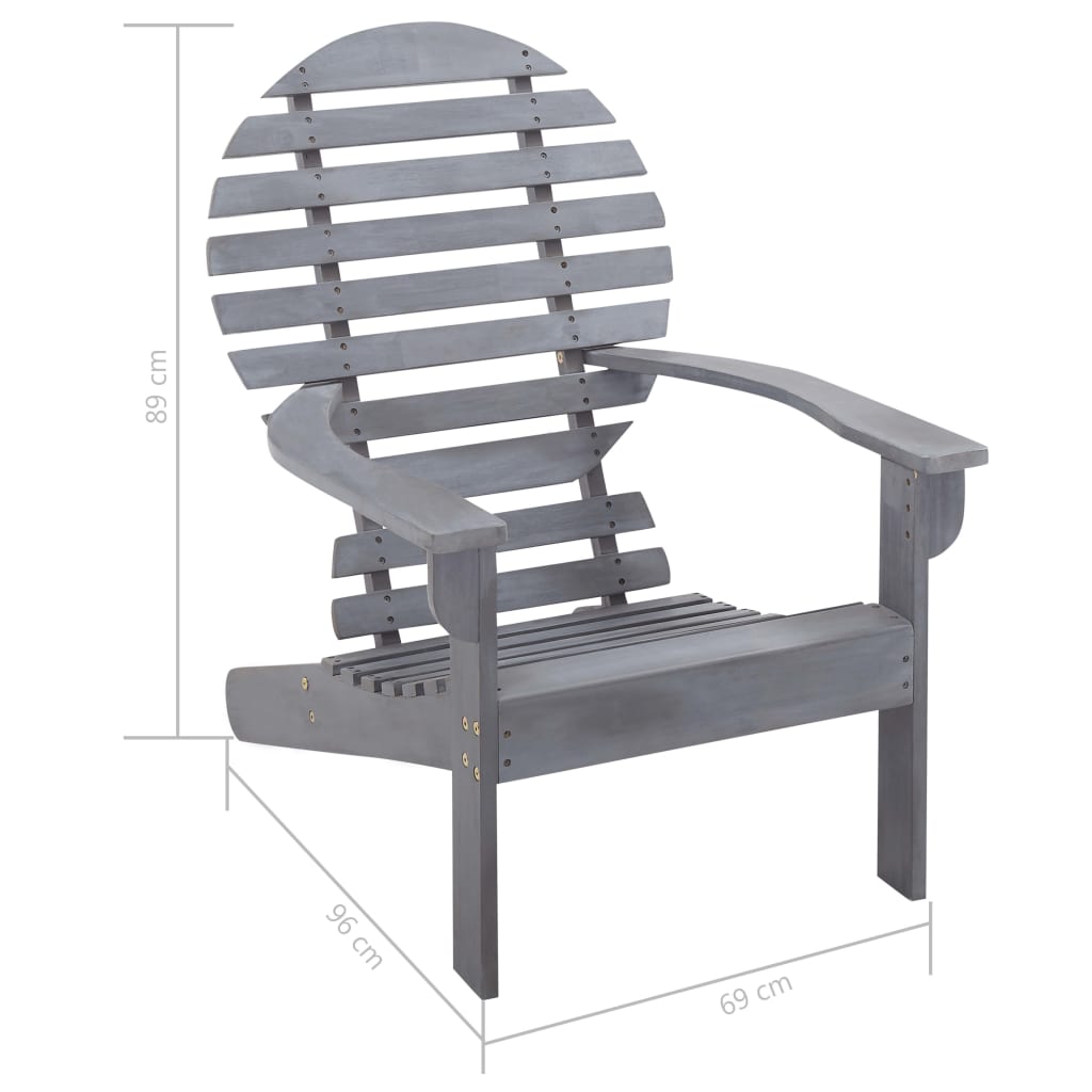 Stoel Adirondack massief acaciahout