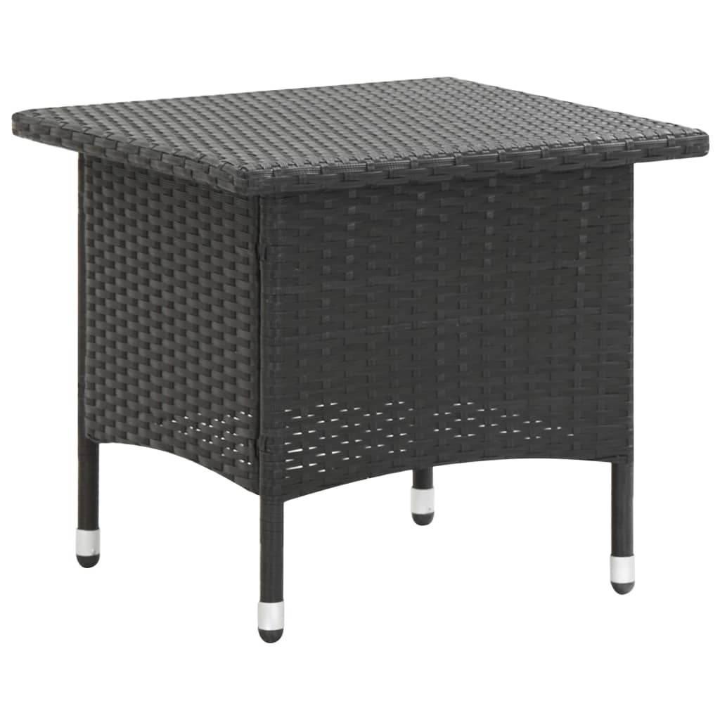 Theetafel 50x50x47 cm poly rattan