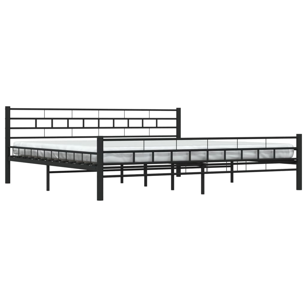 Bedframe metaal 200x200 cm