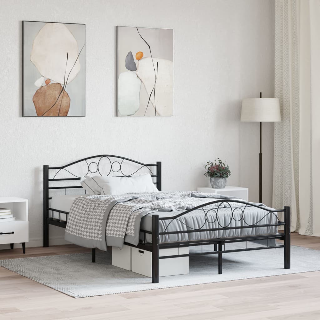 Bedframe staal 120x200 cm