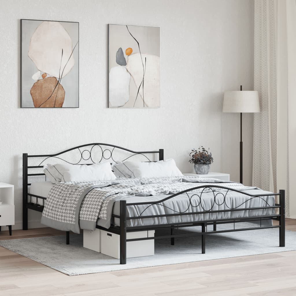 Bedframe staal 120x200 cm