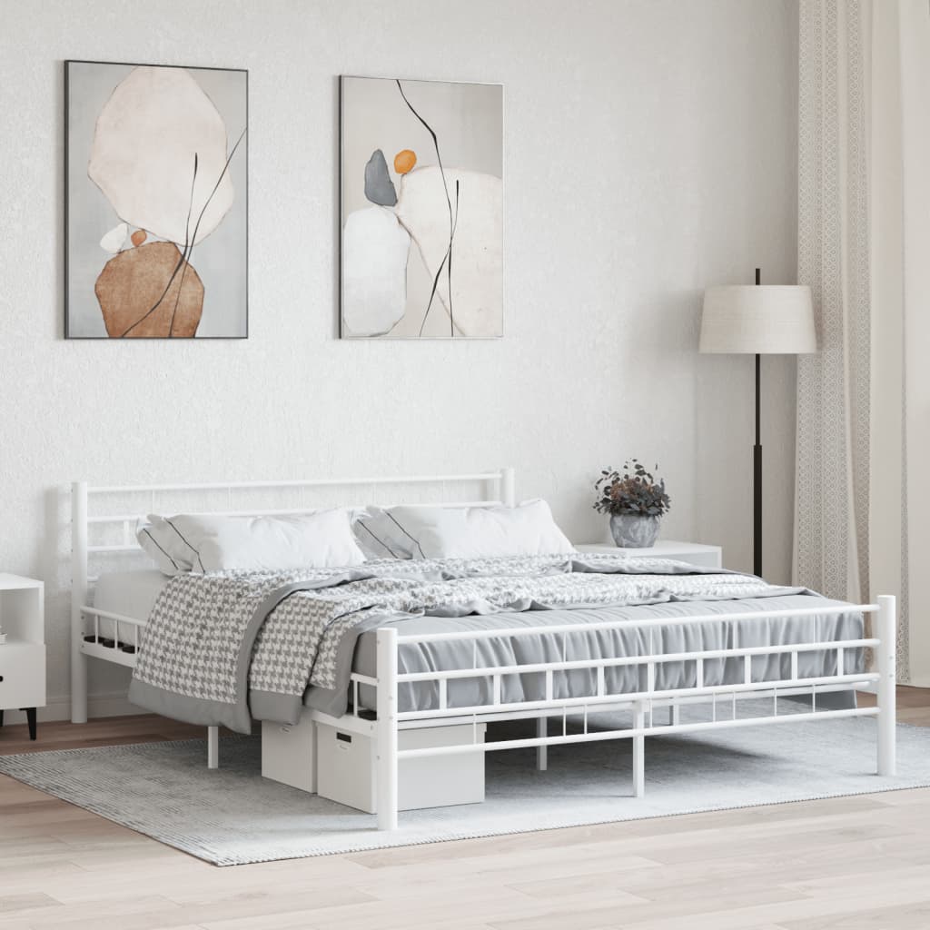 Bedframe metaal 200x200 cm