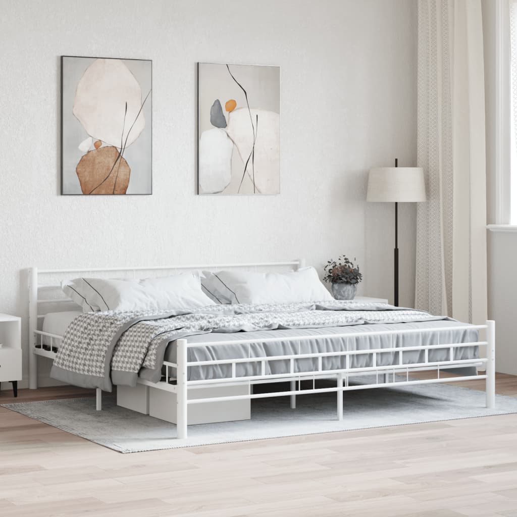 Bedframe metaal 200x200 cm