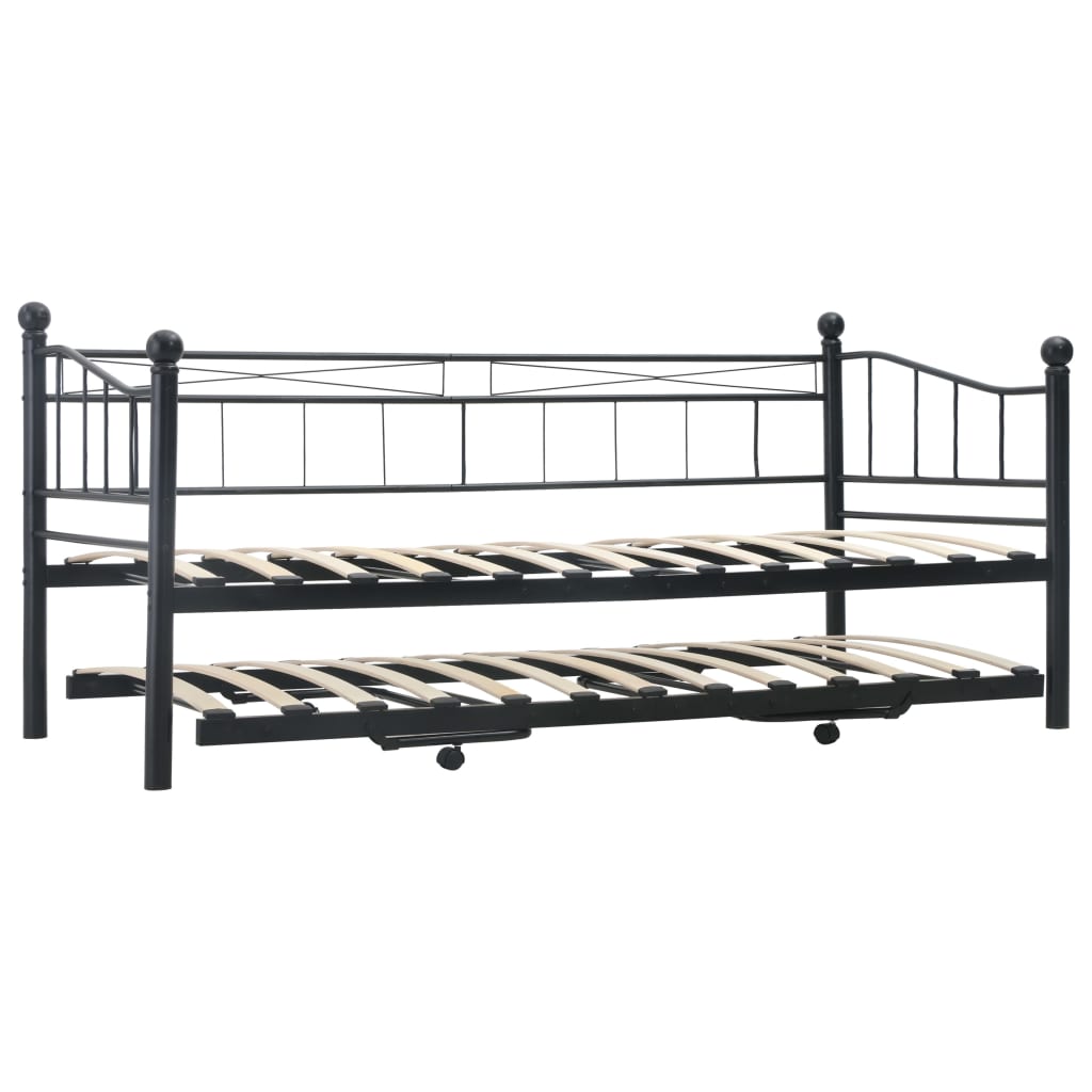 Bedframe staal 180x200/90x200 cm