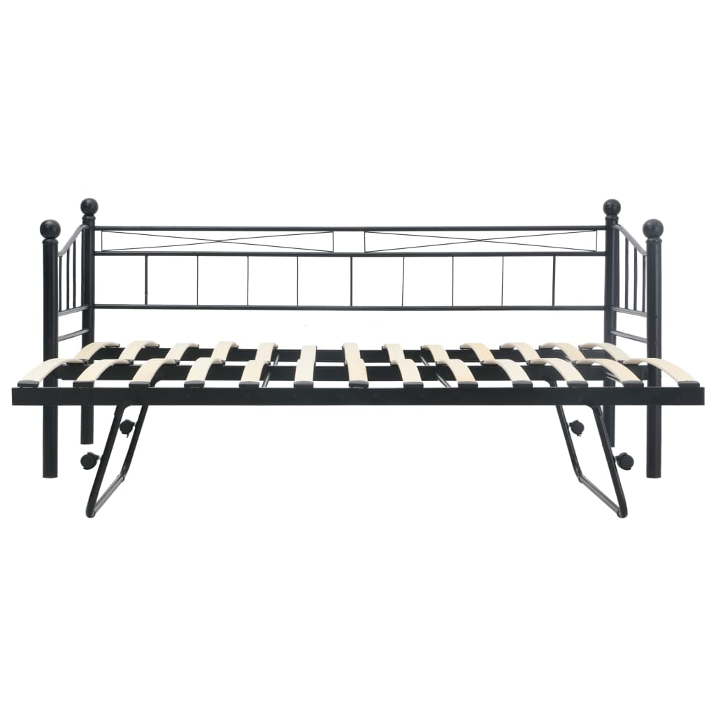 Bedframe staal 180x200/90x200 cm