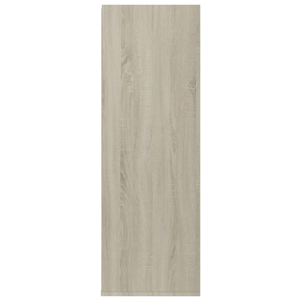 Schoenenrek 54x34x100,5 cm bewerkt hout eikenkleurig