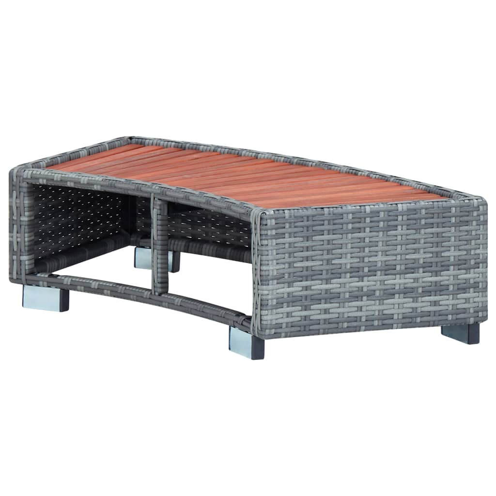 Spatrap 92x45x25 cm poly rattan