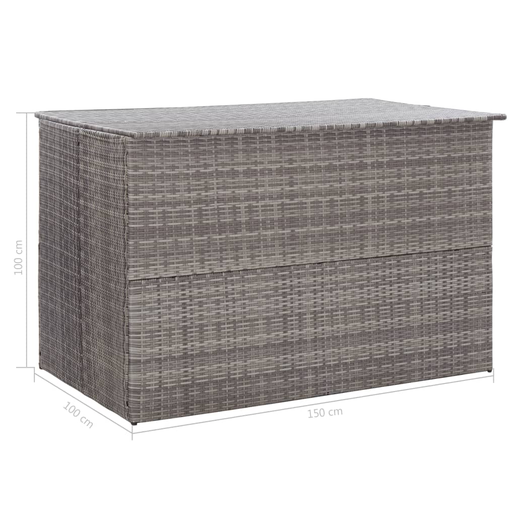 Tuinbox 150x100x100 cm poly rattan