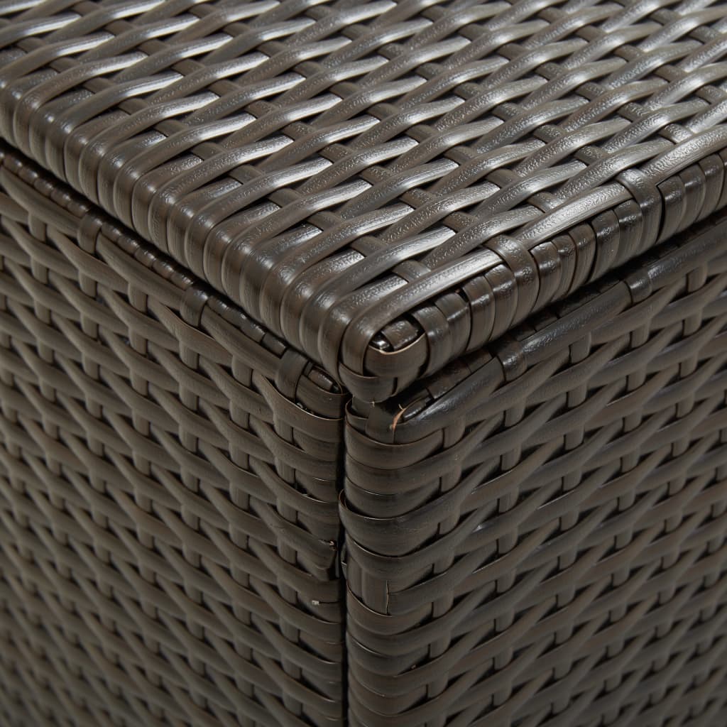 Tuinbox 100x50x50 cm poly rattan