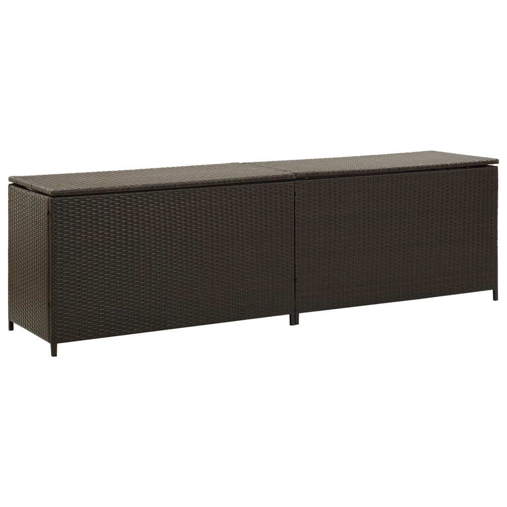 Tuinbox 100x50x50 cm poly rattan