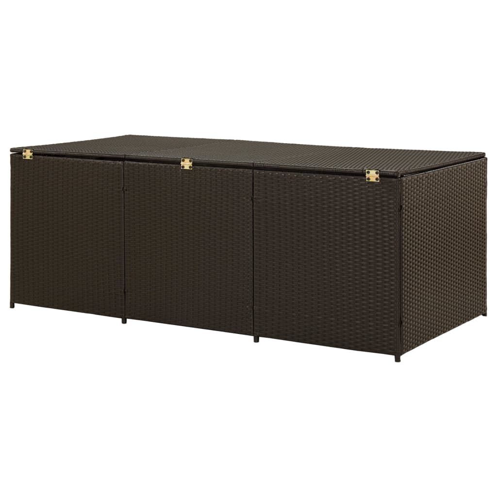 Tuinbox 100x50x50 cm poly rattan