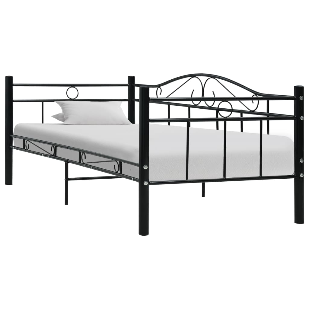 Bedbankframe metaal 90x200 cm