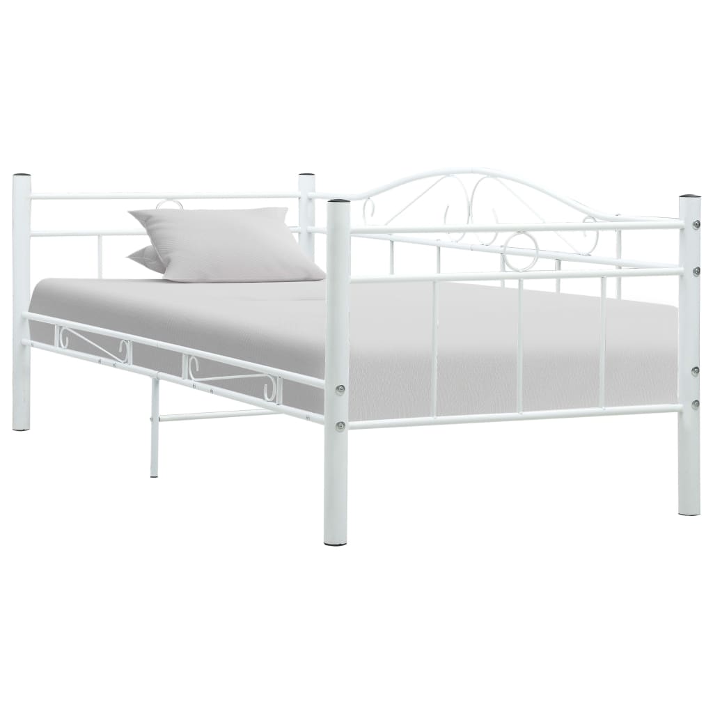 Bedbankframe metaal 90x200 cm