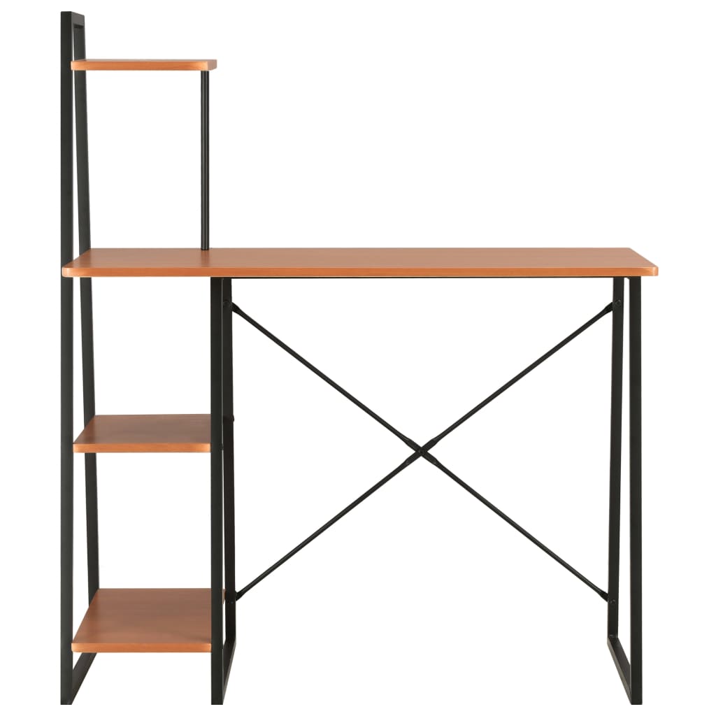 Bureau met schappen 102x50x117 cm