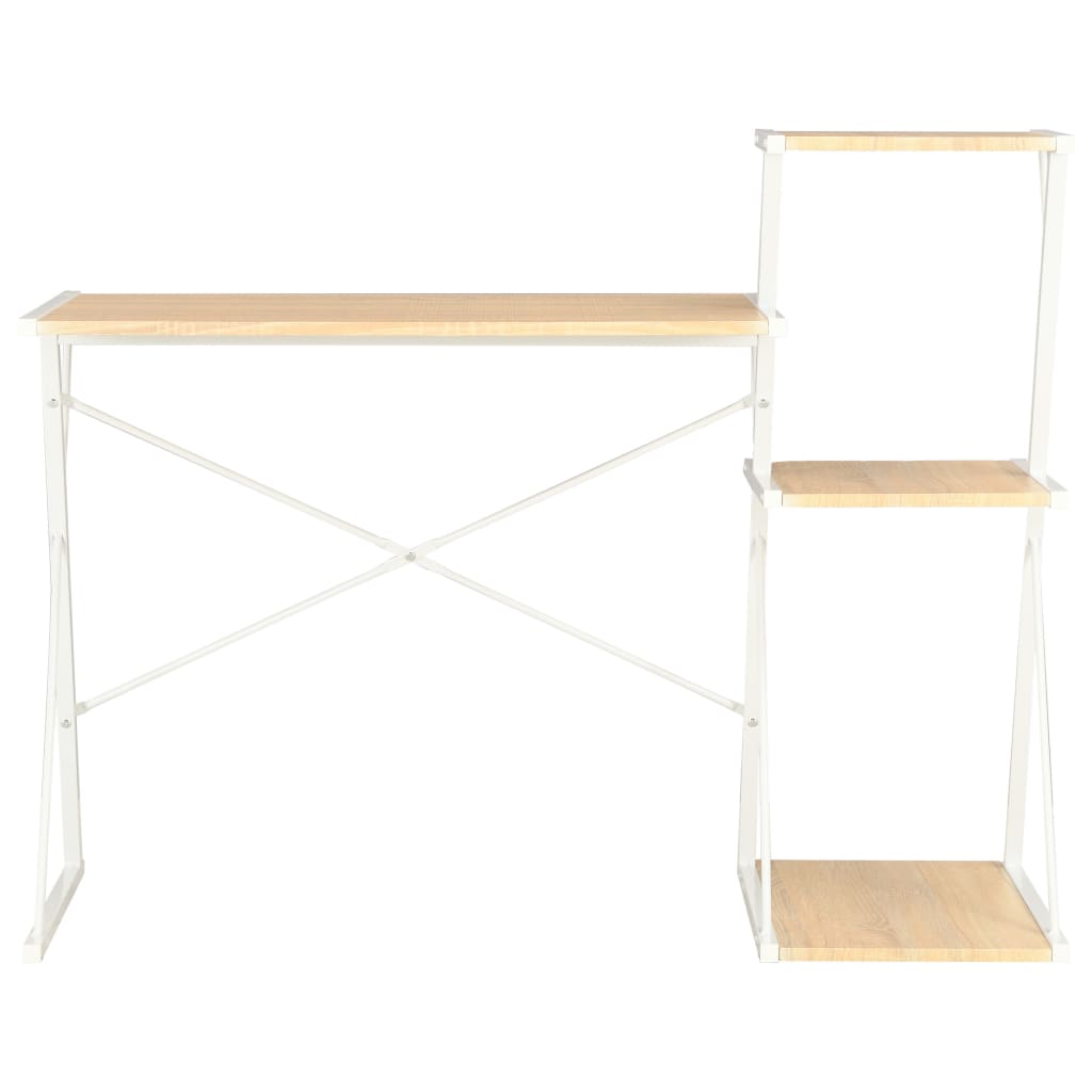 Bureau met schap 116x50x93 cm