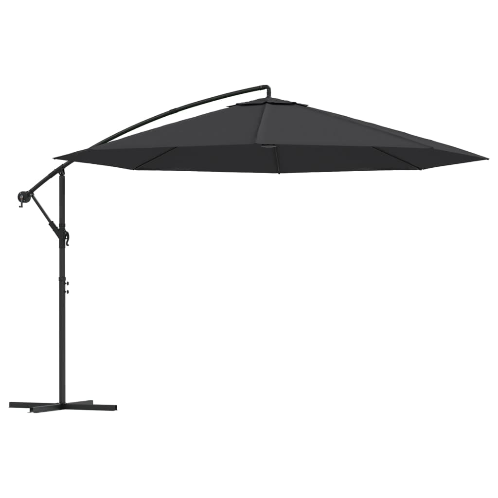 Zweefparasol met aluminium paal 350 cm