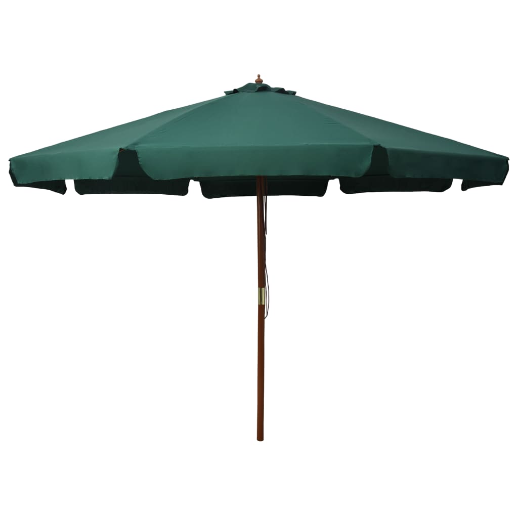 Parasol met houten paal 330 cm